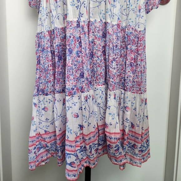 PHOOL Gauze Cotton Floral Maxi Dress - Picture 12 of 14